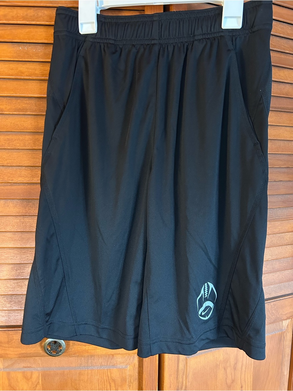 Nike Black Dryfit Shorts with Logo